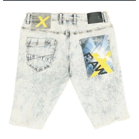 NWT RawX Denim Shorts Men's Style-SZ RAW X - Picture 2 of 2